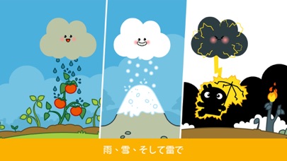 パンゴ クモ - 子供のための天気ゲーム 水の循環を学ぶのおすすめ画像4