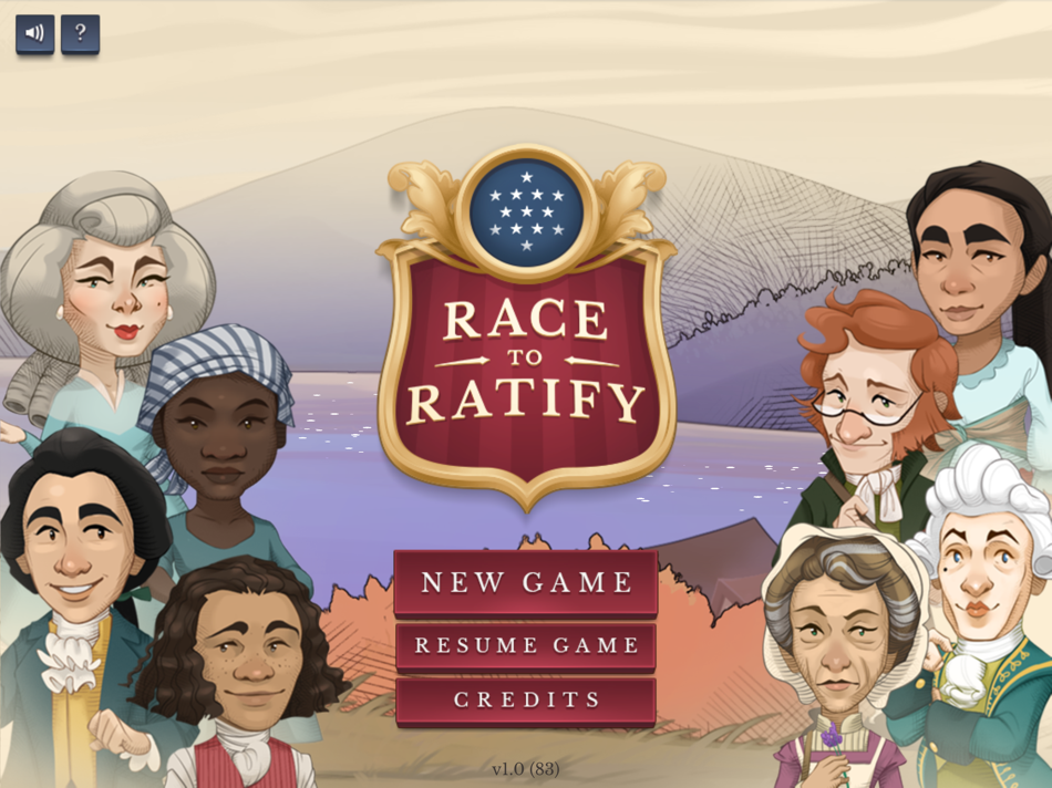 #1. Race to Ratify (iOS) 由: iCivics, Inc.
