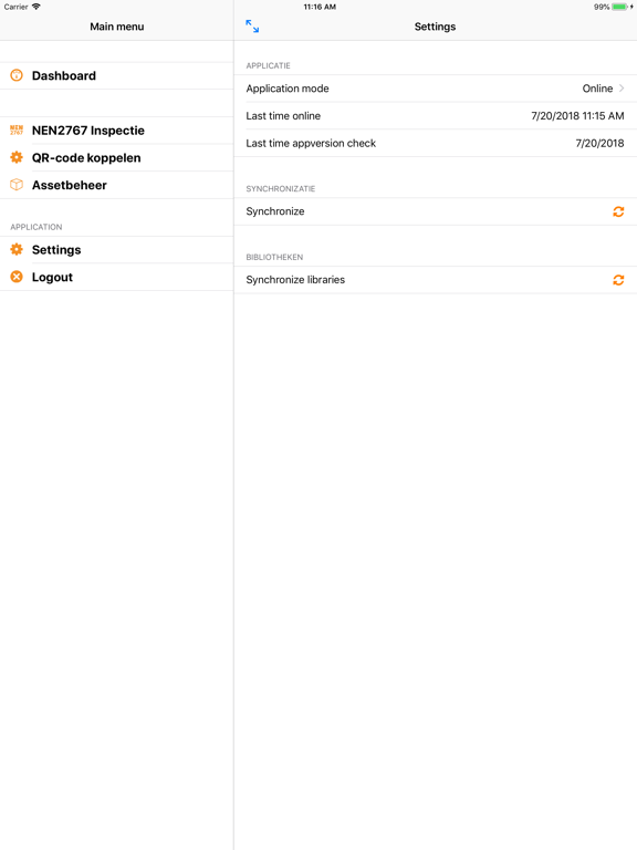 Screenshot #6 pour Maintis 4 Inspectie