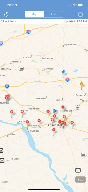 Lancaster County Incidents
