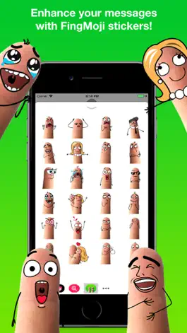 Game screenshot FingMoji Sticker mod apk