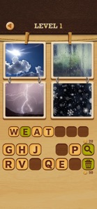 4 Pics Puzzle: Guess 1 Word screenshot #3 for iPhone