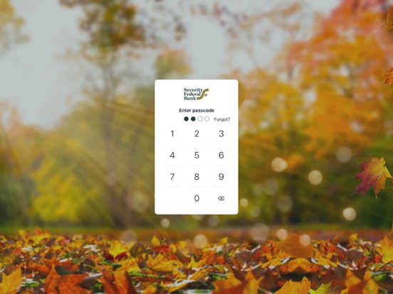Security Federal Bank App iPad screenshot 3 - Finance app