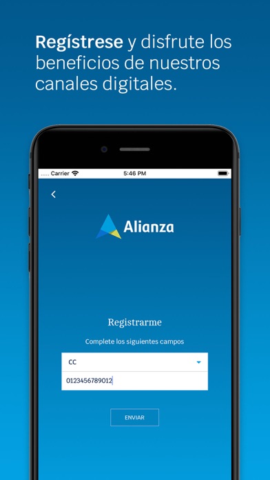 Alianza Móvil Screenshot