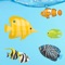 Tap anywhere to place live fish in the real world