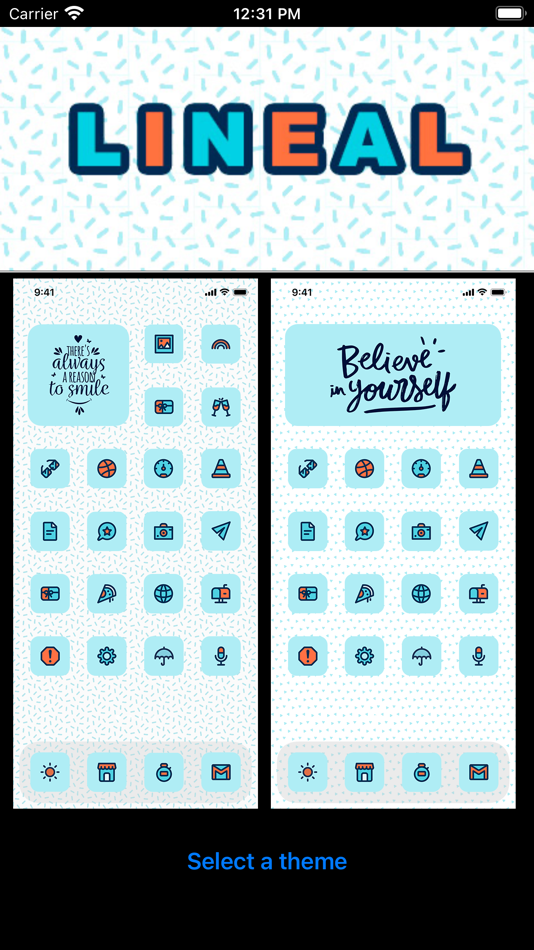 #6. Theme smith - Widgets & Icons (iOS) By: FRIMON Inversiones y Asesoramiento SL