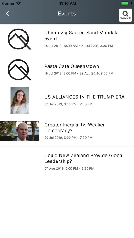 The Queenstown App