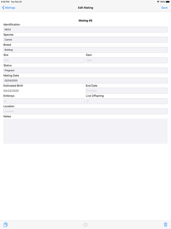 breedSmart iPad screenshot 7 - Lifestyle app