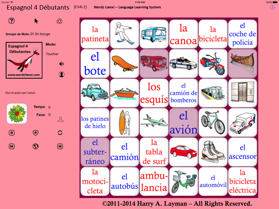 Screenshot #4 pour Espagnol 4 Débutantes
