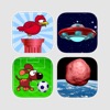 Crazy Bird, Asteroids Attack, Save the Dog, Tap the Asteroids, Goalkeeper Soccer