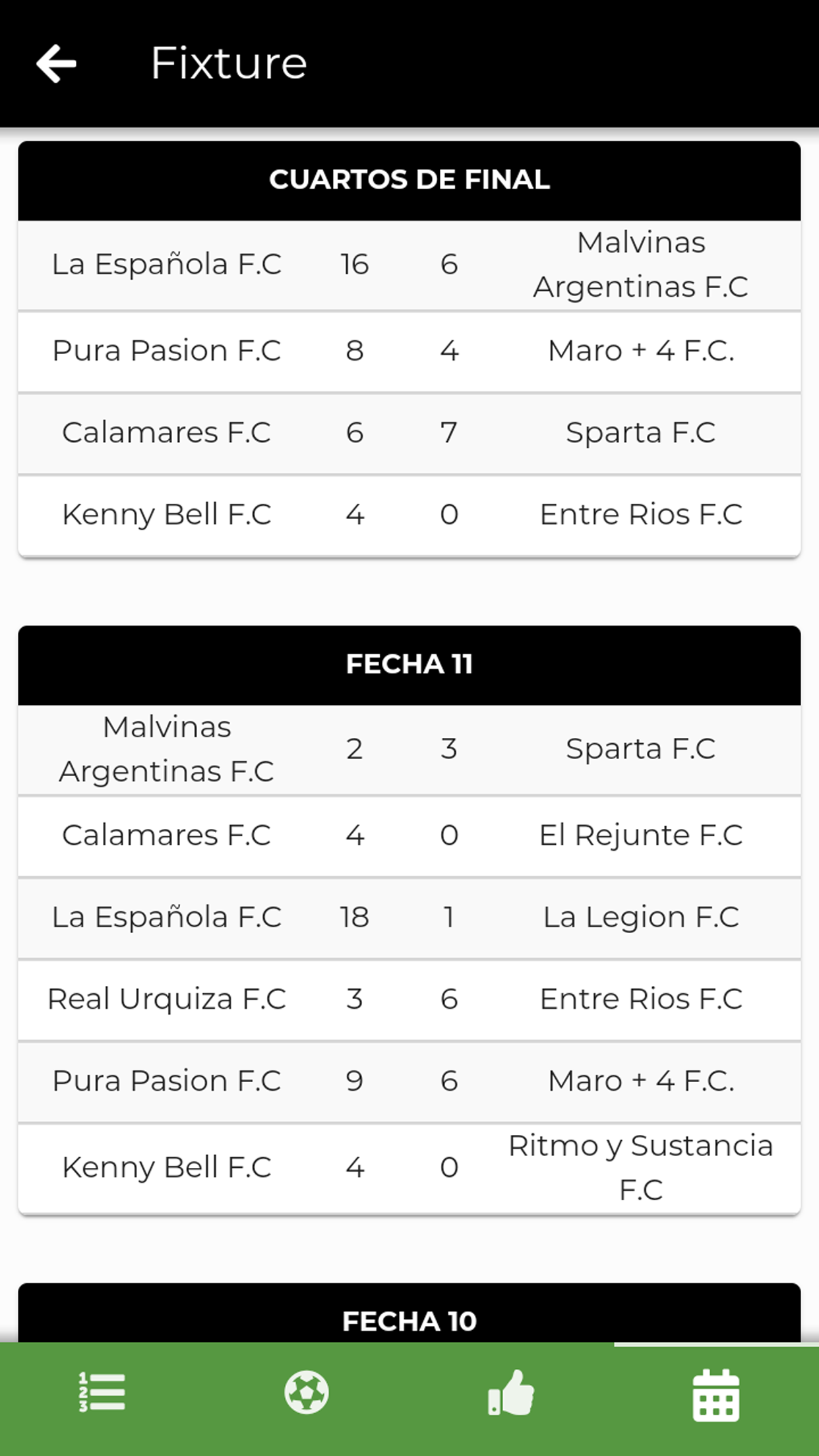 Torneo Super Futbol screenshot 4