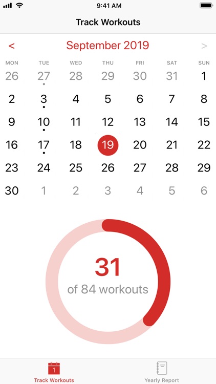 Simplest Workout Tracker