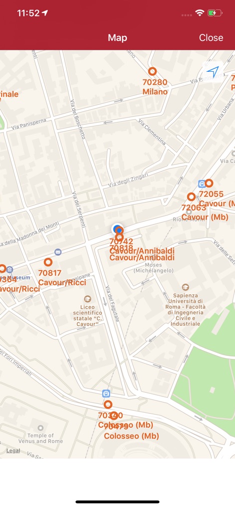 Bus Roma - Navigation App | MWM