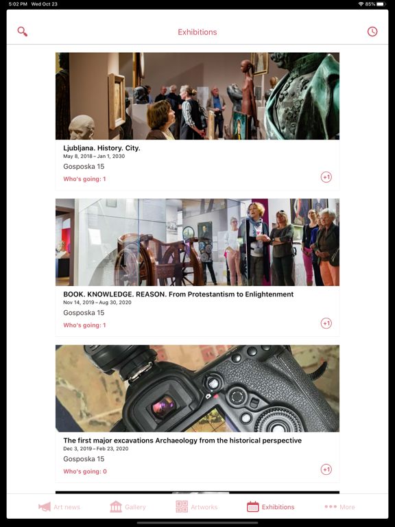 Screenshot #5 pour Museum&Galleries of Ljubljana
