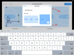 Basketball Coaching Board PRO screenshot #3 for iPad