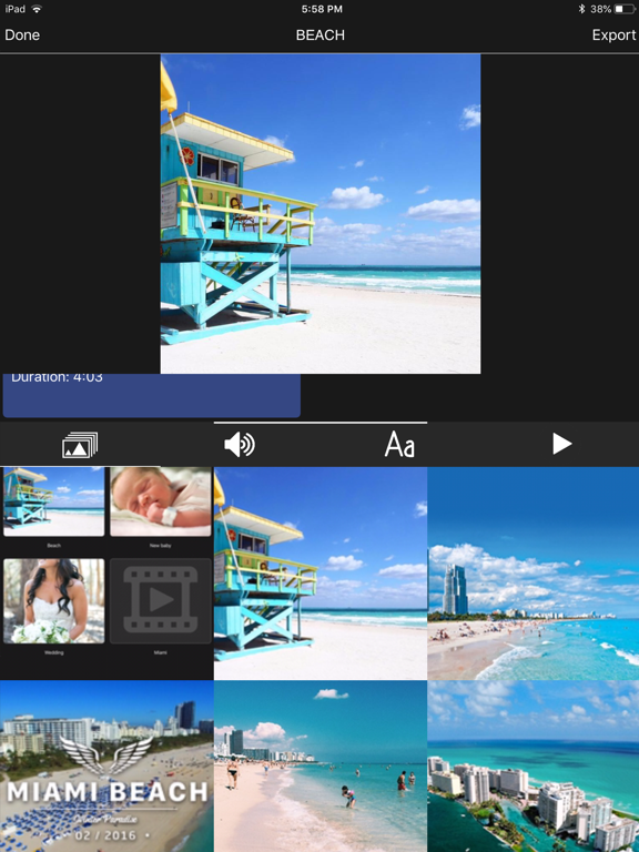 Screenshot #5 pour Slideshow Studio: Video Maker