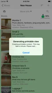 moving organizer pro iphone screenshot 2