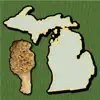 Michigan Mushroom Forager Map! delete, cancel