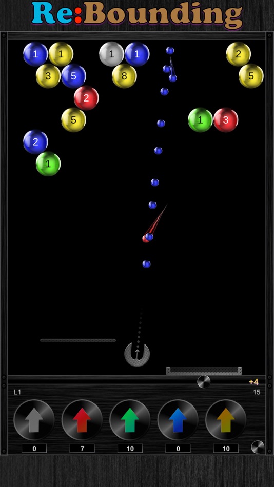 #5. Re:Bounding - Bubble Shooting (iOS) Av: Oscar Tsang