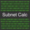 Icon Subnet Calculator +