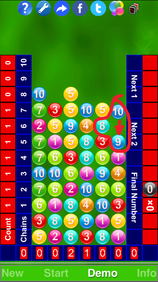 #1. Number Chain by SZY (iOS) 由: Shen Zhongyuan