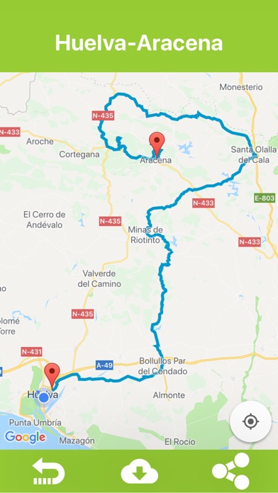 MOTOTURISMO HUELVA LA LUZ Screenshot