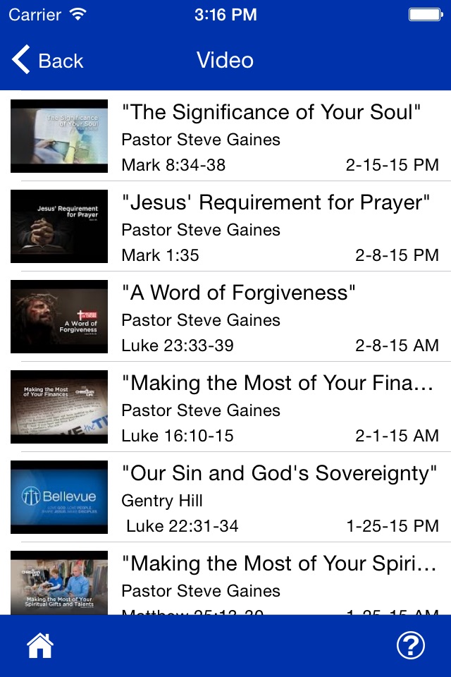 Bellevue Baptist, Memphis, TN screenshot 3