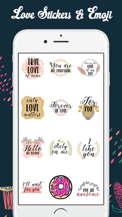 Love Stickers & Emojis screenshot 2