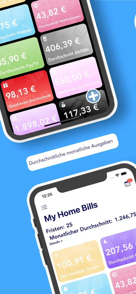 MyHomeBills Ausgaben Verwalten