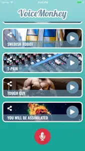 VoiceMonkey - Voice Changer screenshot #7 for iPhone