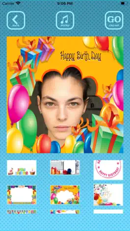 Game screenshot Birthday videos maker apk