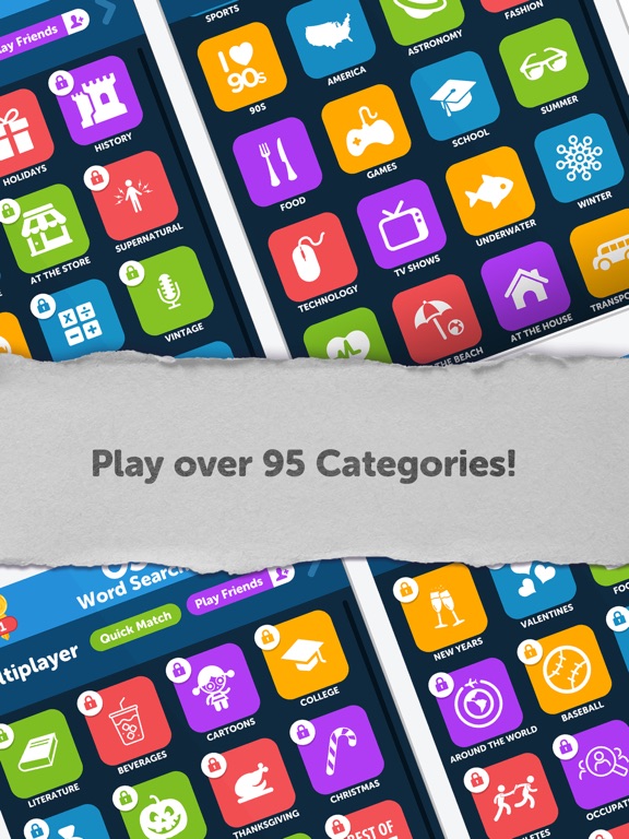 Screenshot #2 for Infinite Word Search Puzzles