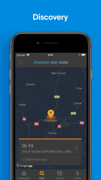 Dr. Fit App Screenshot