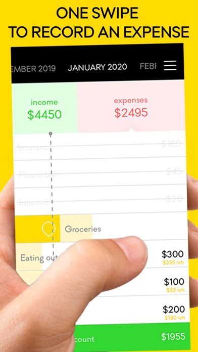 Screenshot #3 pour monthly 3 - personal budget
