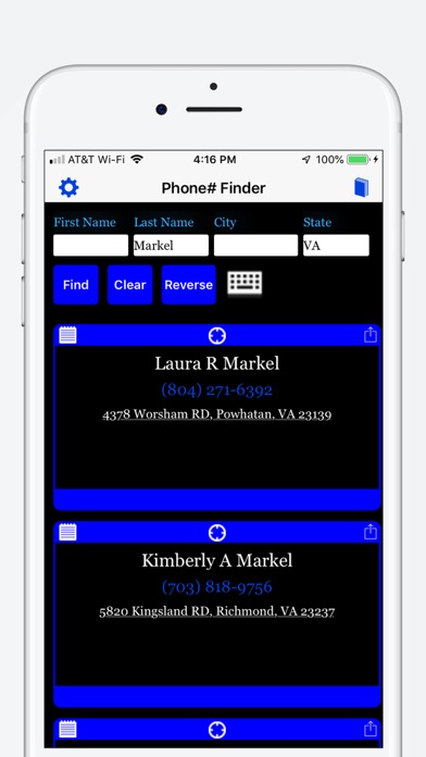 Screenshot #1 pour Phone# Find