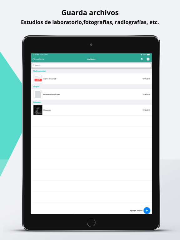 Eleonor iPad screenshot 1 - Medical app