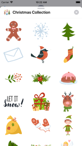 Christmas Theme Sticker Pack screenshot