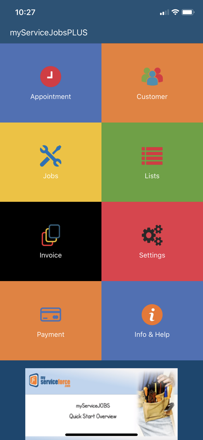 myServiceJOBS Work Order Mgmt