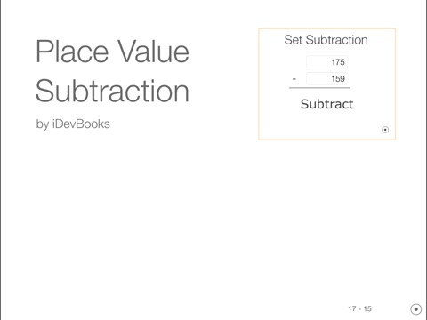 Place Value Subtractionのおすすめ画像7