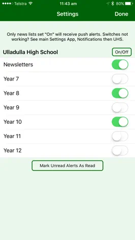 Game screenshot Ulladulla High School hack