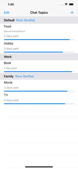 Game screenshot Chat Topics mod apk
