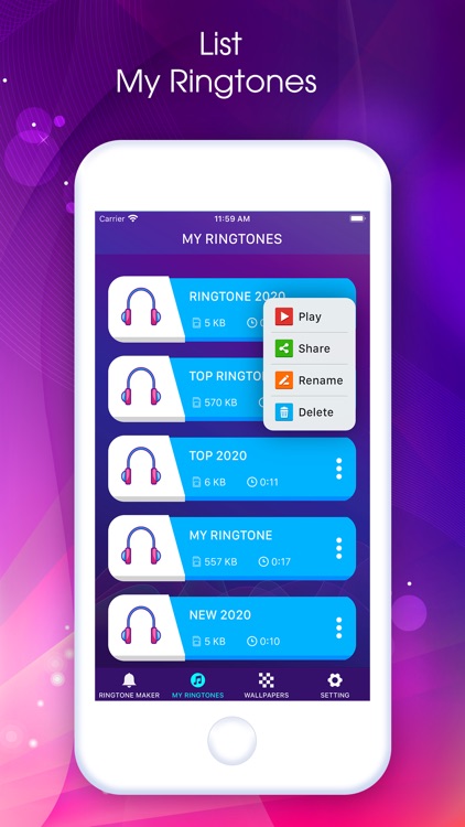 ZEGE™ Ringtones & Wallpaper