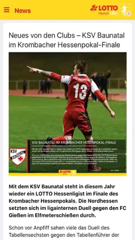 Game screenshot LOTTO Hessenliga apk