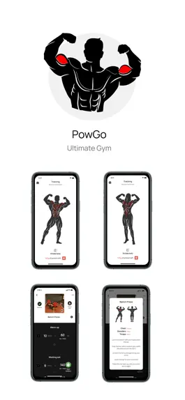 Game screenshot PowGo - Weight & Gym Workout mod apk
