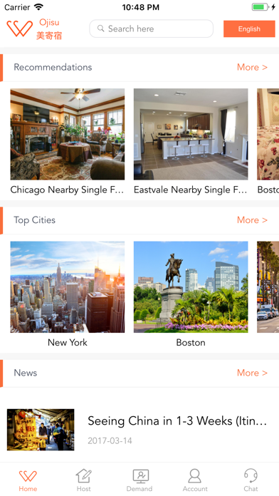 Screenshot #1 pour Ojisu - Your next Homestay
