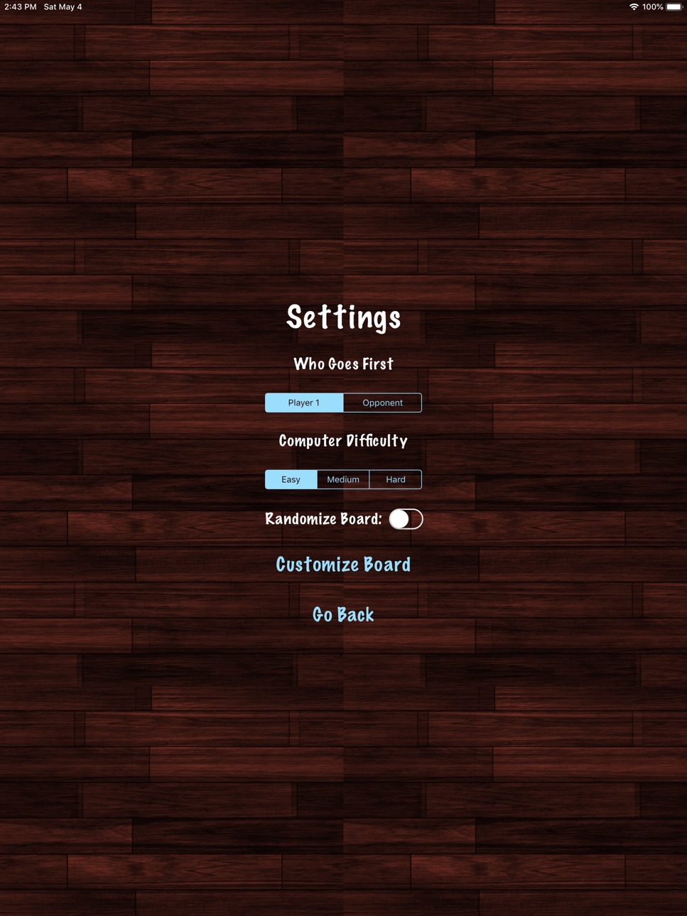 iPad screenshot