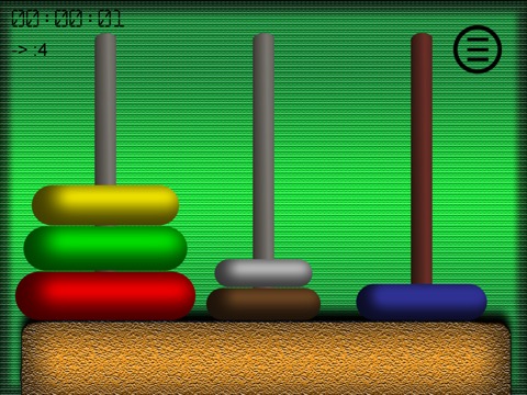 ハノイの塔 (Tower of Hanoi)のおすすめ画像1