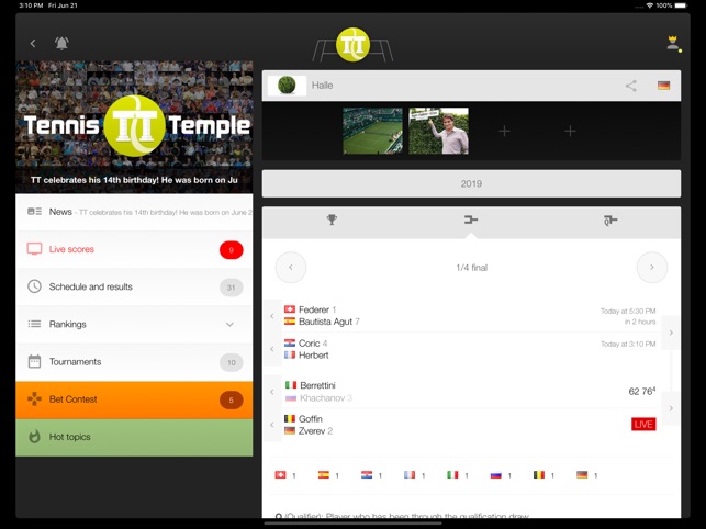 Live Tennis Rankings / LTR - Apps on Google Play