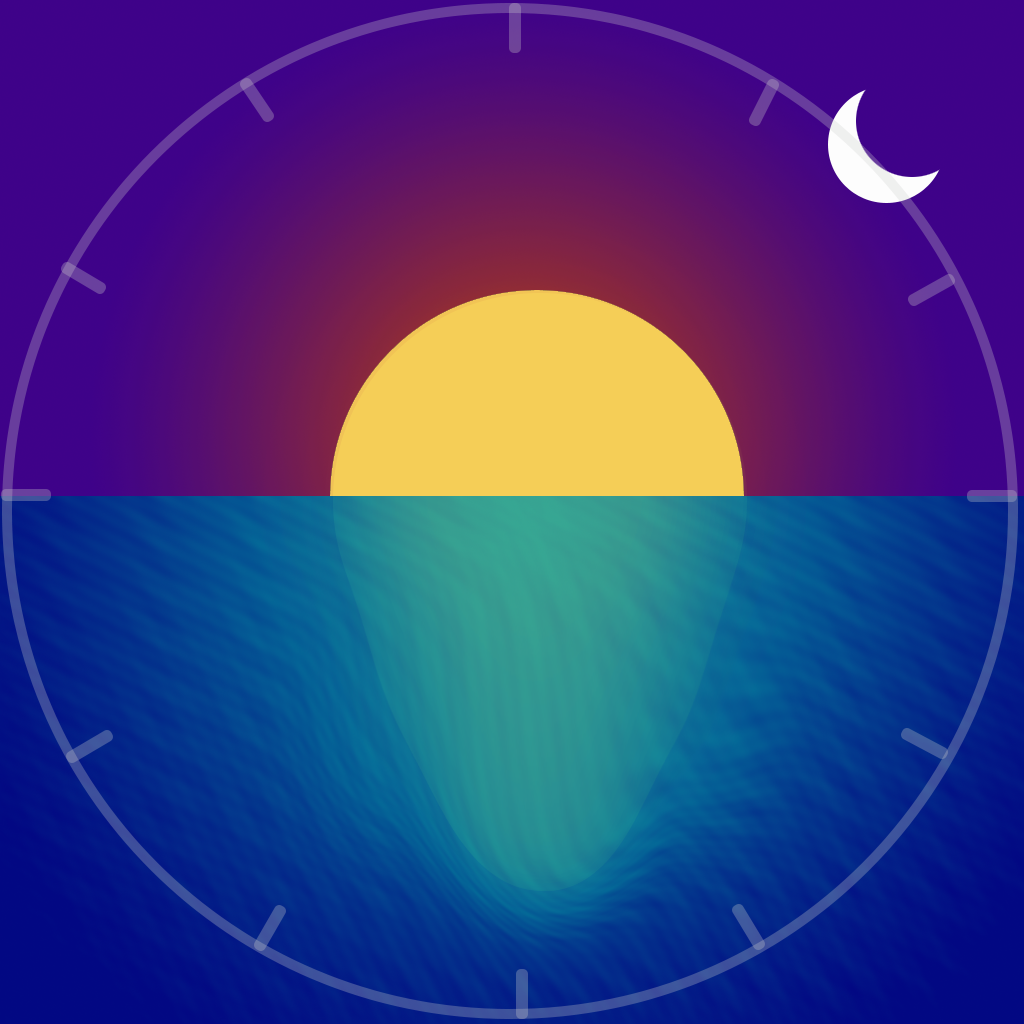 Civil Twilight Calculator App Icon