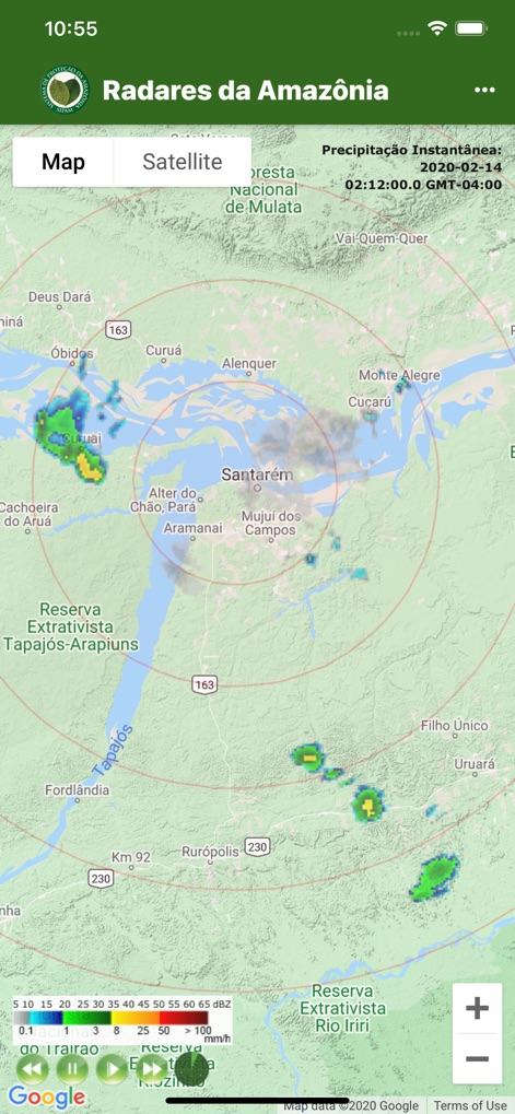 Radares da Amazônia - SIPAM - Weather App | MWM